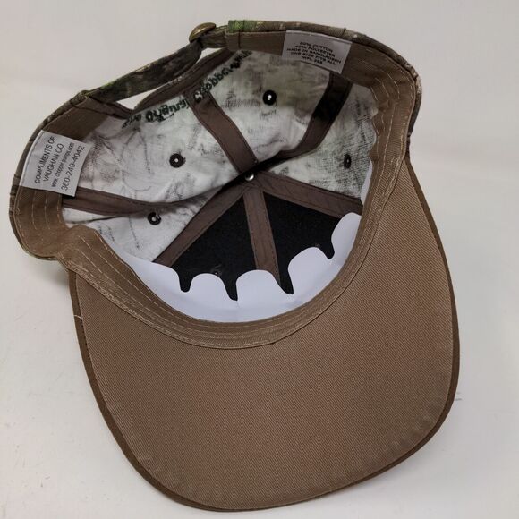 Vaughan Men's Slideback Hat Brown Camo Size OSFA Embroidered Logo Chopper Pumps - Picture 7 of 9